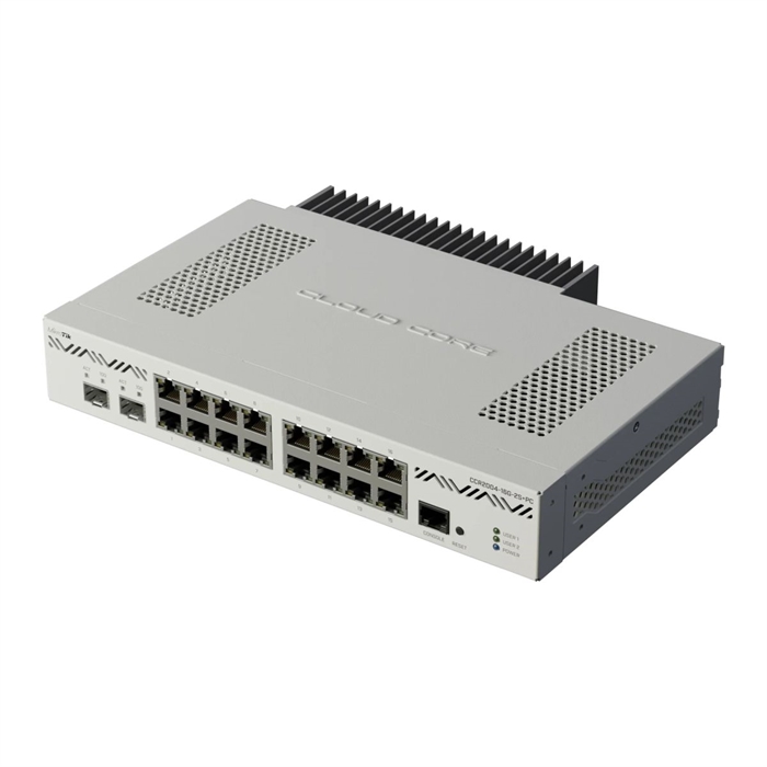 Маршрутизатор Mikrotik Cloud Core Router CCR2004-16G-2S+PC - фото 19599