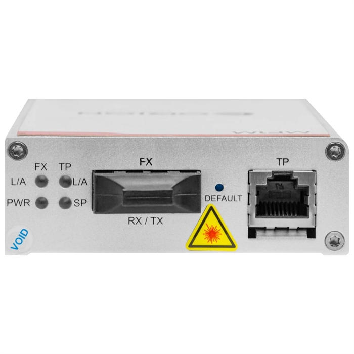 Управляемый индустриальный медиаконвертер 10/100-Base-T / 100Base-FX, 1310нм, 20Км - фото 20543
