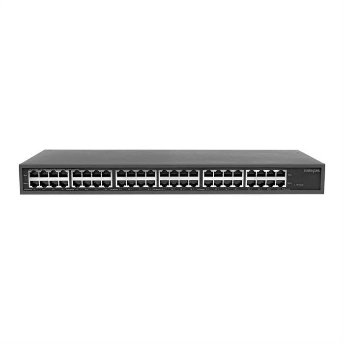 PoE инжектор стоечный неуправляемый PI-24-250R, 24x10/100/1000BASE-T PoE 802.3af&at, PoE бюджет 250Вт 1664819616 - фото 21068