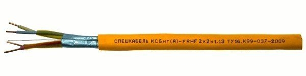 КСБнг(А)-FRHF 1х2х0,8 (Спецкабель) Кабели огнестойкие для групповой прокладки 900381661 - фото 21520