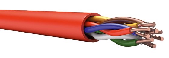 КПСТТнг(А)-HF 1х2х0,5 Кабель монтажный, парной скрутки, с изоляцией и оболочкой из полимерной композиции не содержащей галогенов 2082978835 - фото 22090