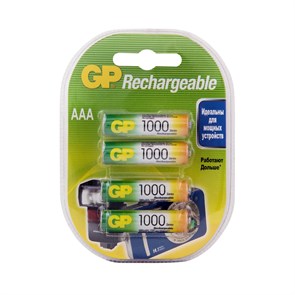 GP 100AAAHC AAA (GP 100AAAHC-2DECRC4), упак. 4 шт.