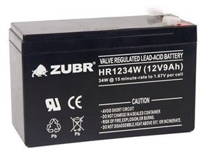 ZUBR HR 1234 W (12V, 9Ah) 144215590