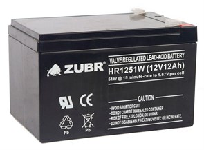 ZUBR HR 1251 W (12V, 12Ah) 1253455572