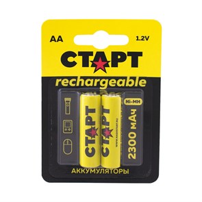 СТАРТ HR6 (AA, 2300 mah), упак. 2 шт. БЛИСТЕР 1544402448